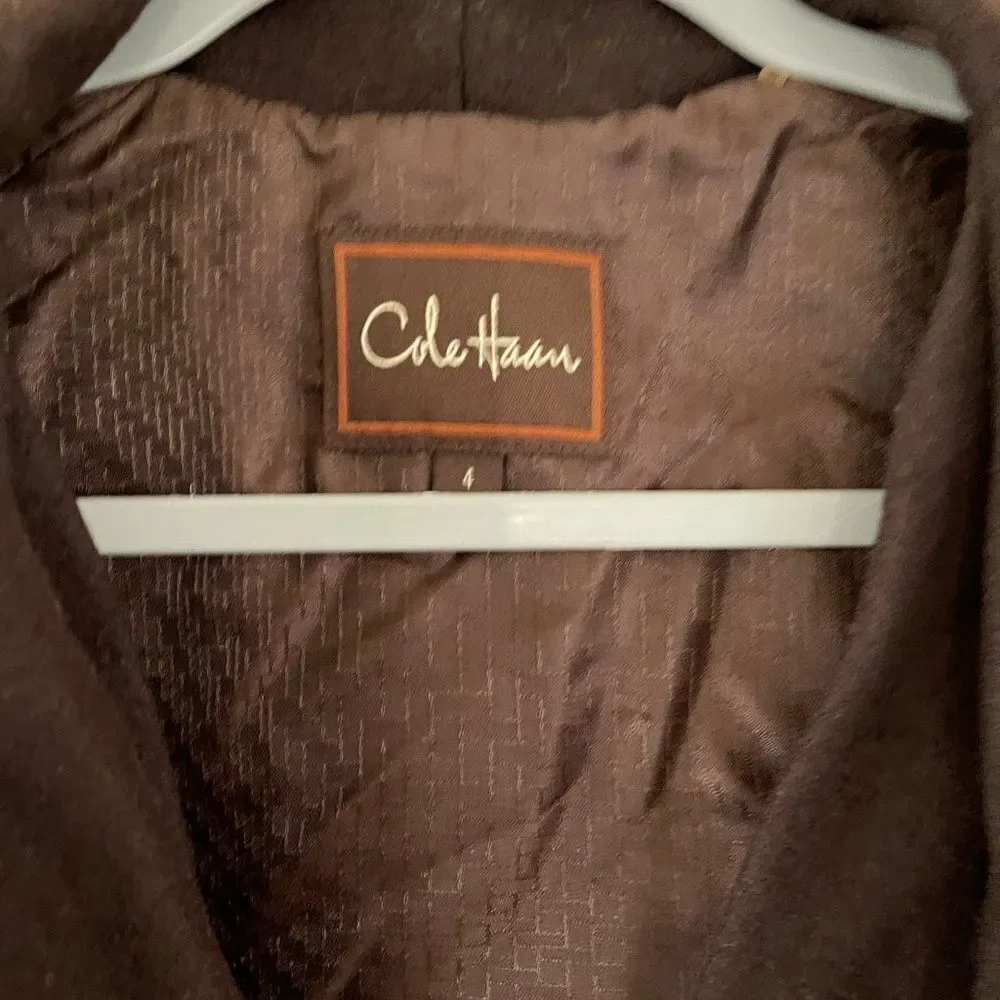 Cole haan wool and alpaca coat‎